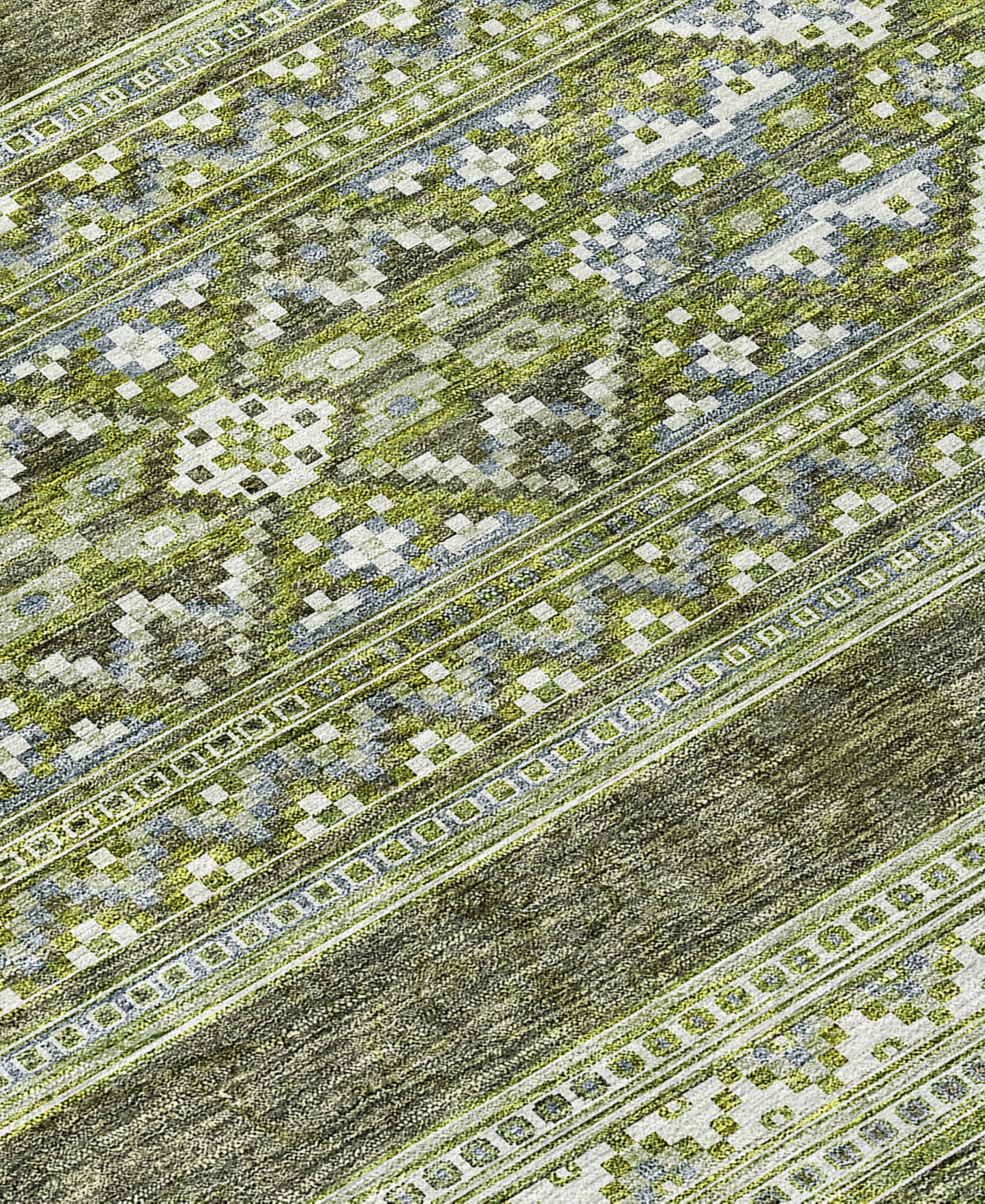 Addison Chantille Acn714 9'x12' Area Rug In Olive