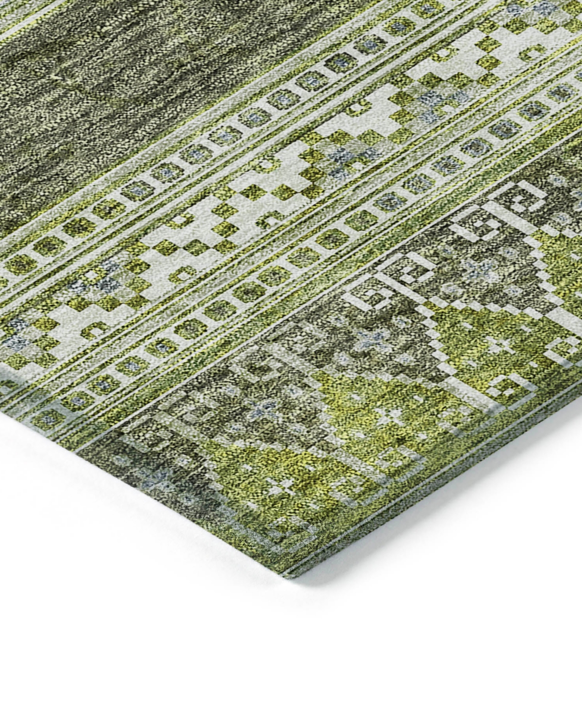 Addison Chantille Acn714 9'x12' Area Rug In Olive
