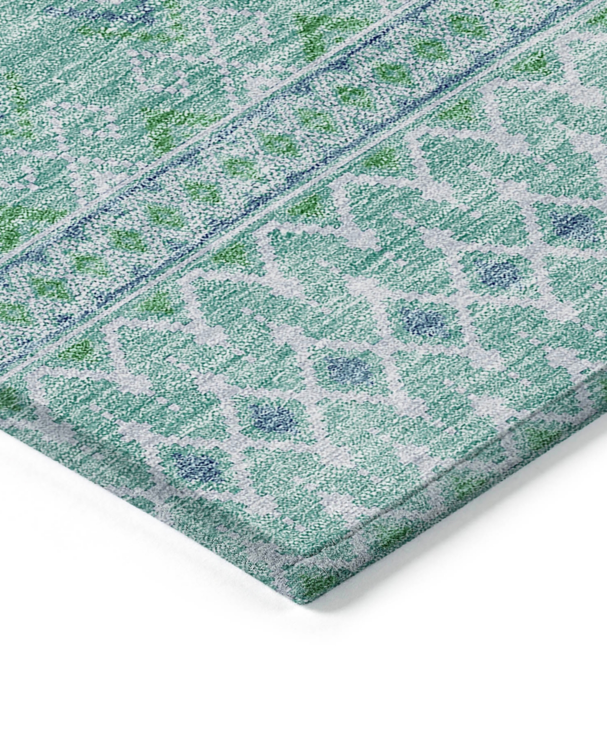 Addison Chantille Acn709 8'x10' Area Rug In Aqua