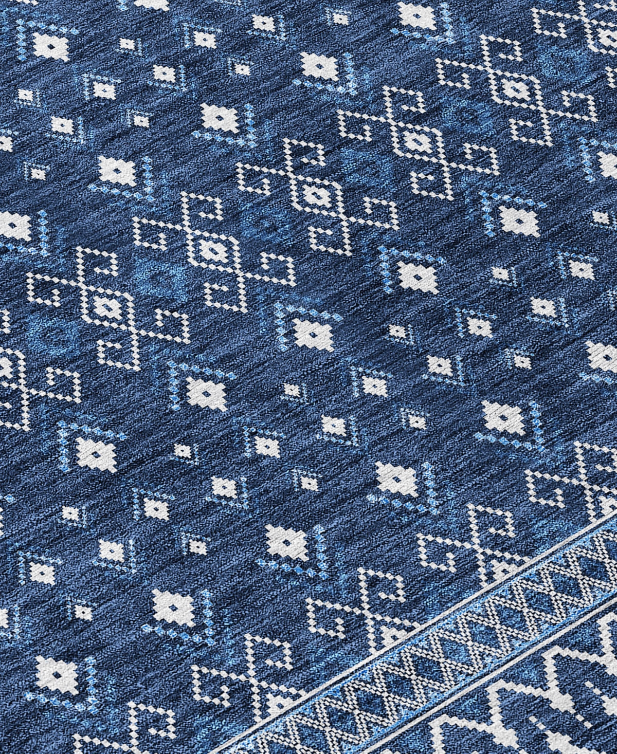 Addison Chantille Machine Washable Acn708 2'6"x3'10" Area Rug In Blue