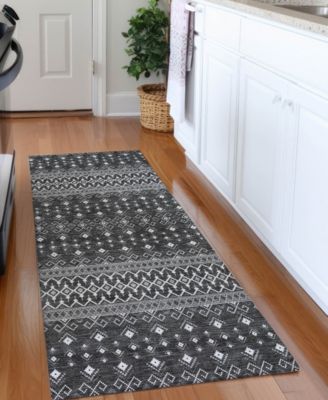 Chantille Machine Washable ACN708 2'3"x7'6" Runner Area Rug