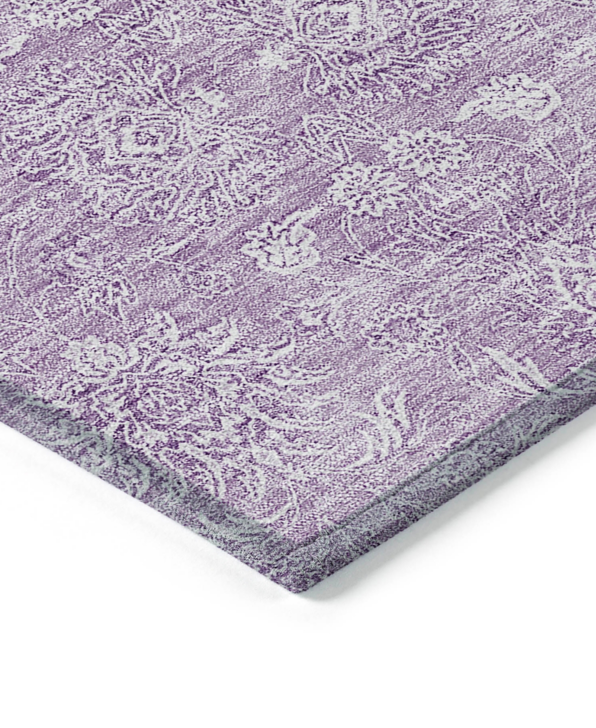 Addison Chantille Machine Washable Acn711 3'x5' Area Rug In Lavender