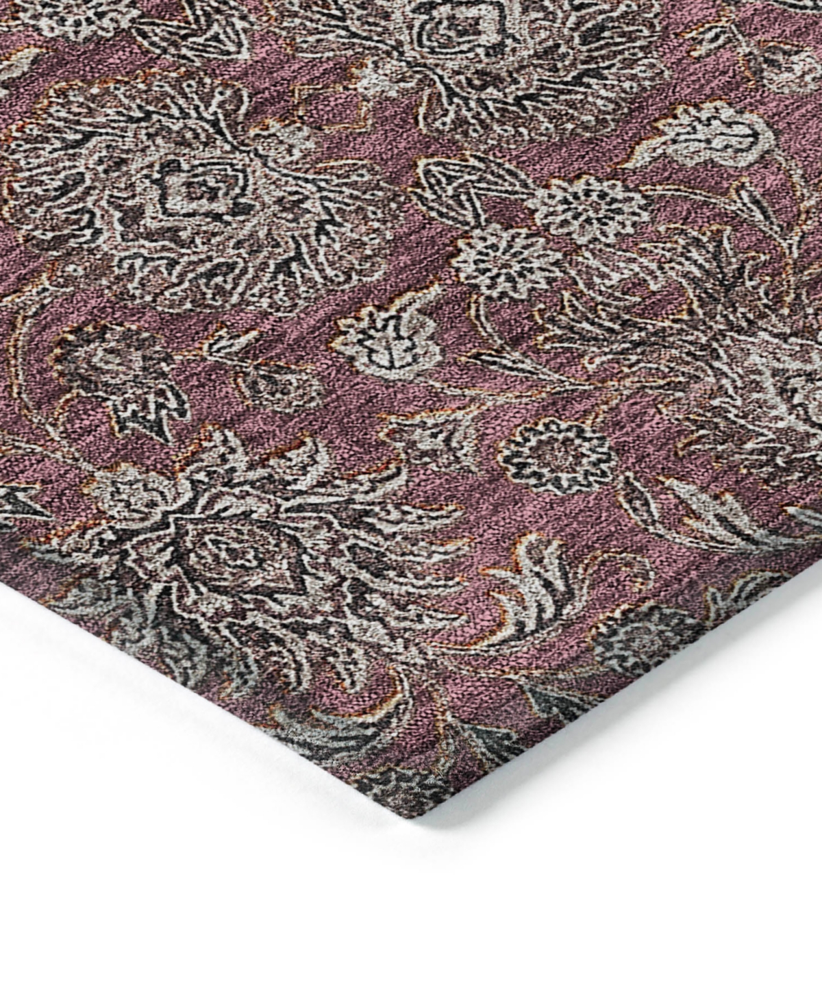 Addison Chantille Acn702 3'x5' Area Rug In Mauve