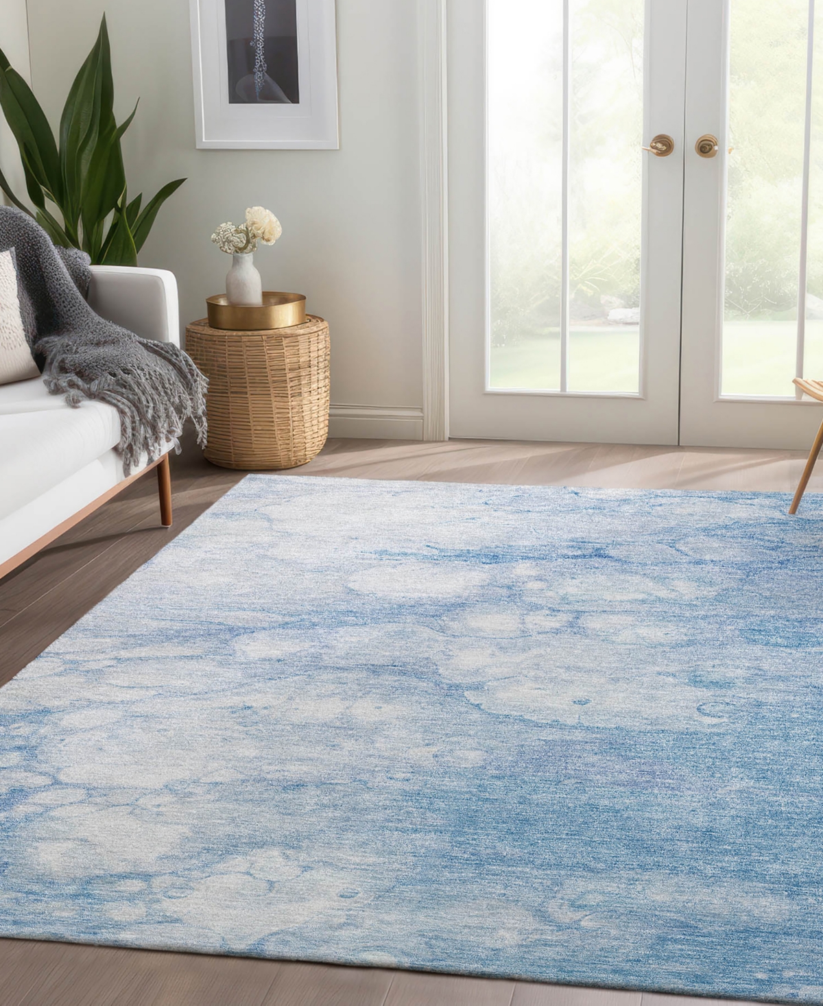 Addison Chantille Acn658 2'6"x3'10" Area Rug In Mist