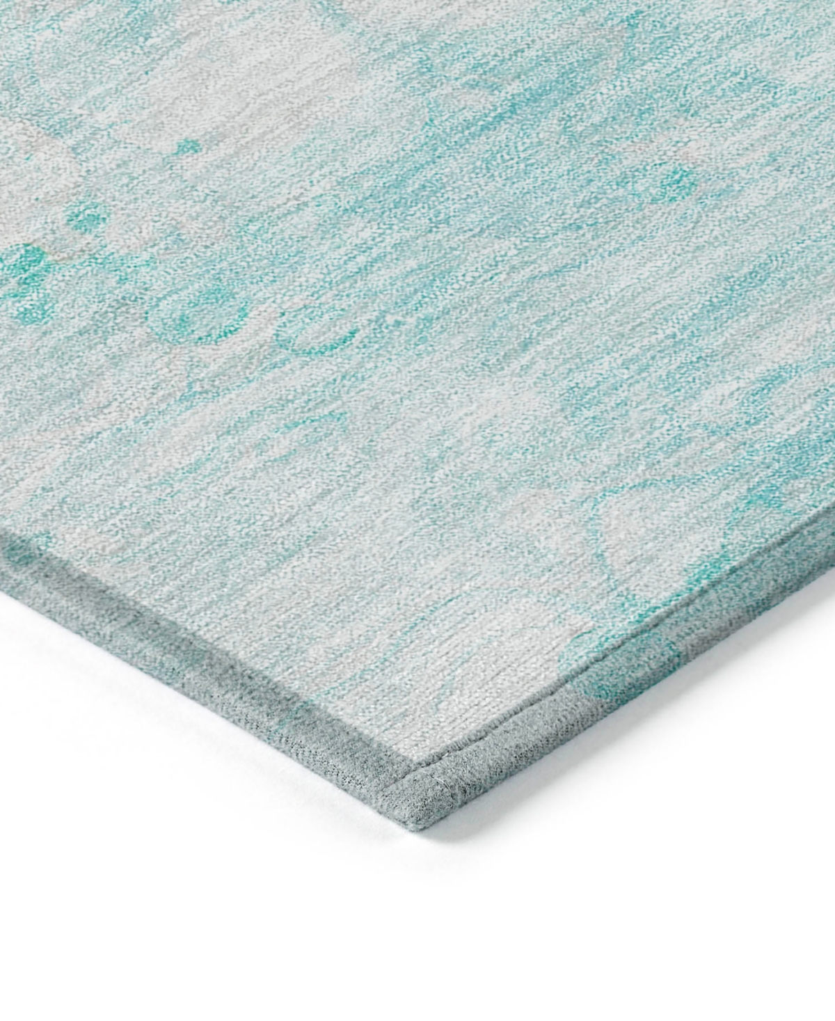 Addison Chantille Acn699 8'x10' Area Rug In Aqua