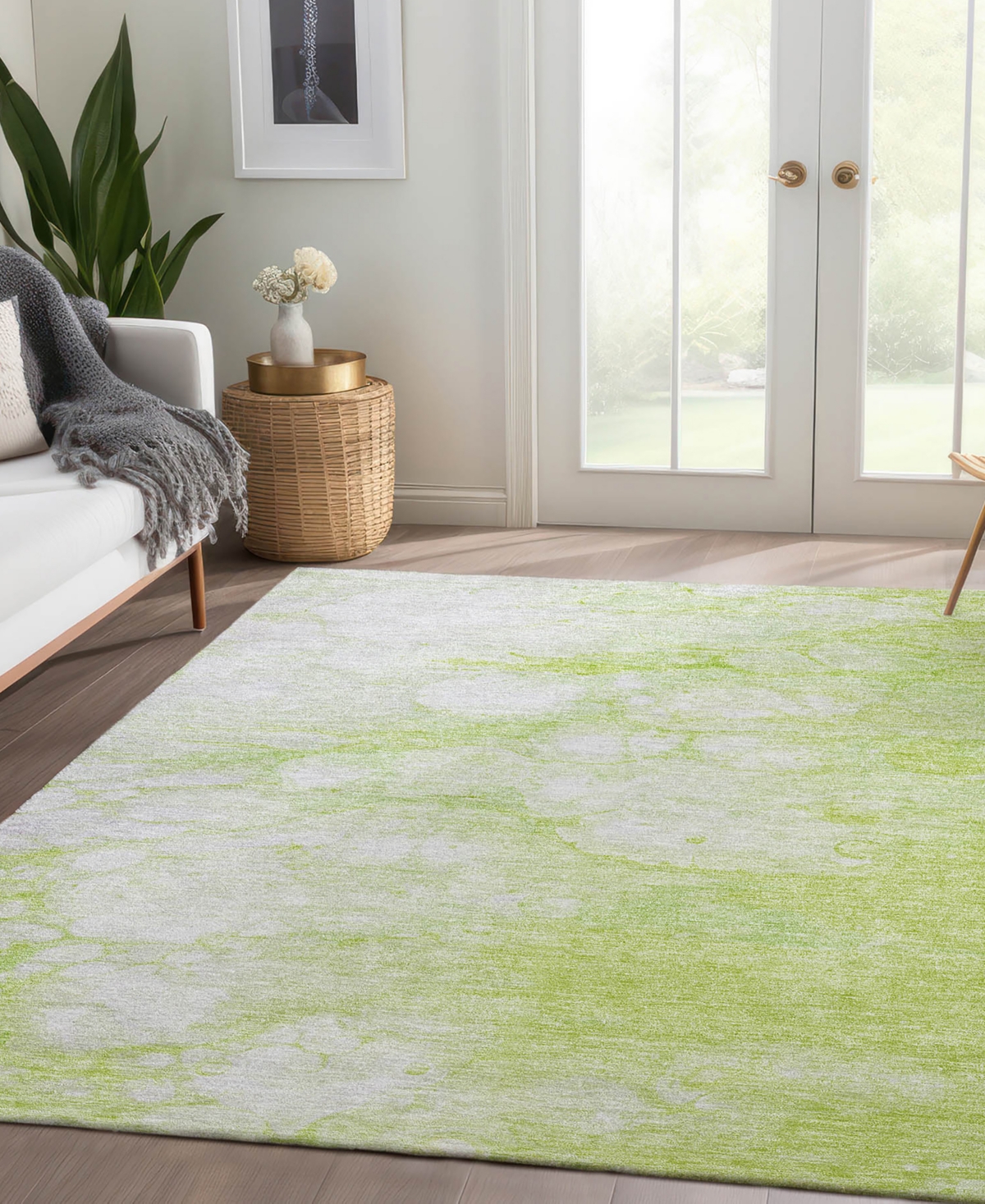 Addison Chantille Acn699 8'x10' Area Rug In Moss