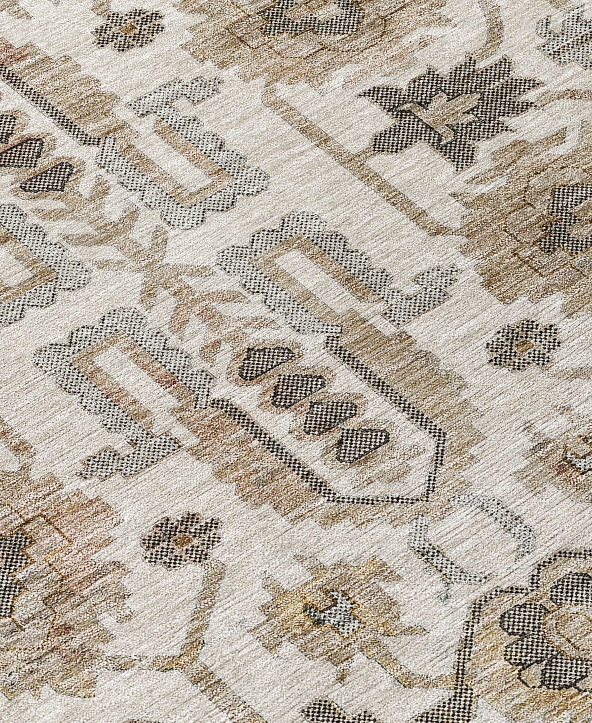 Addison Chantille Acn697 8'x10' Area Rug In Ivory