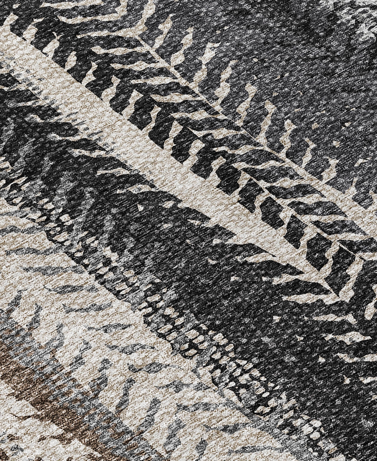 Addison Chantille Acn693 9'x12' Area Rug In Brown