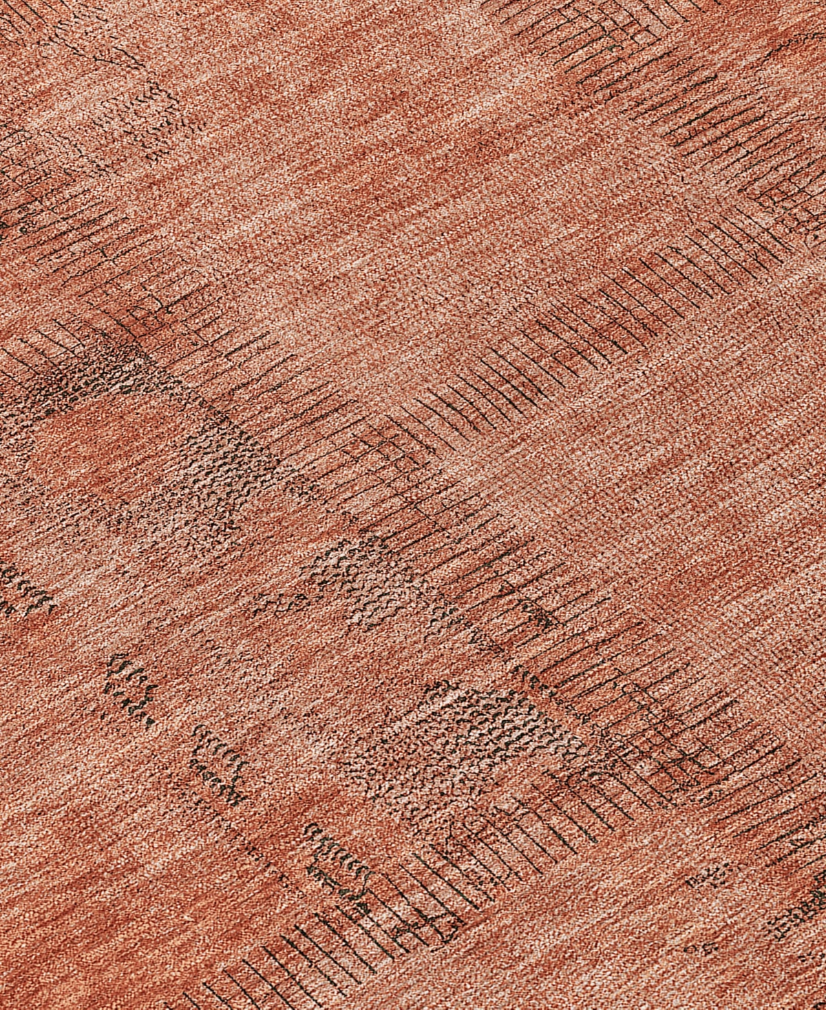 Addison Chantille Acn685 9'x12' Area Rug In Salmon