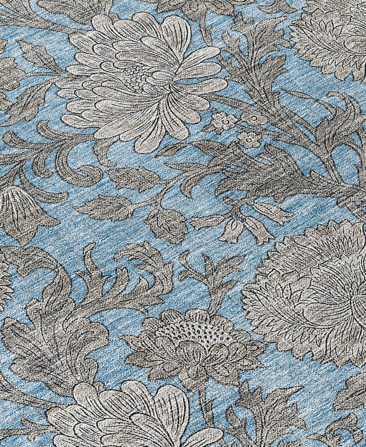 Addison Chantille Acn677 2'3"x7'6" Runner Area Rug In Blue