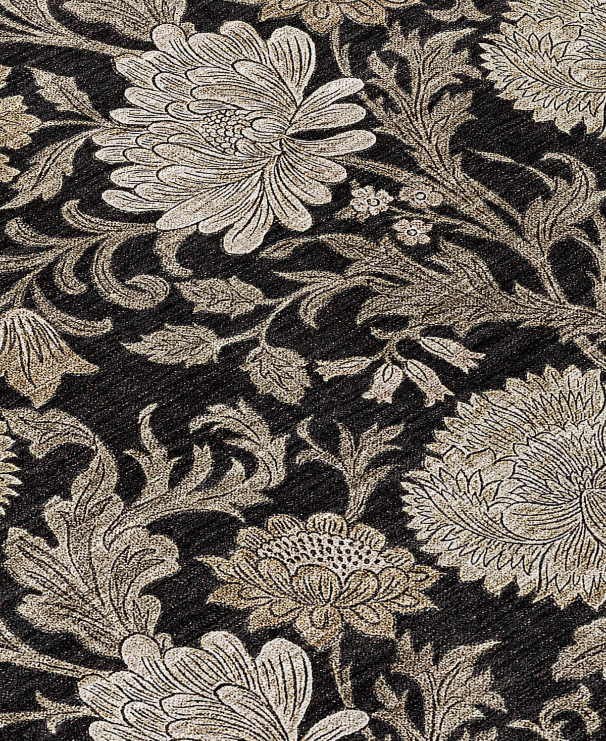 Addison Chantille Acn677 2'3"x7'6" Runner Area Rug In Black