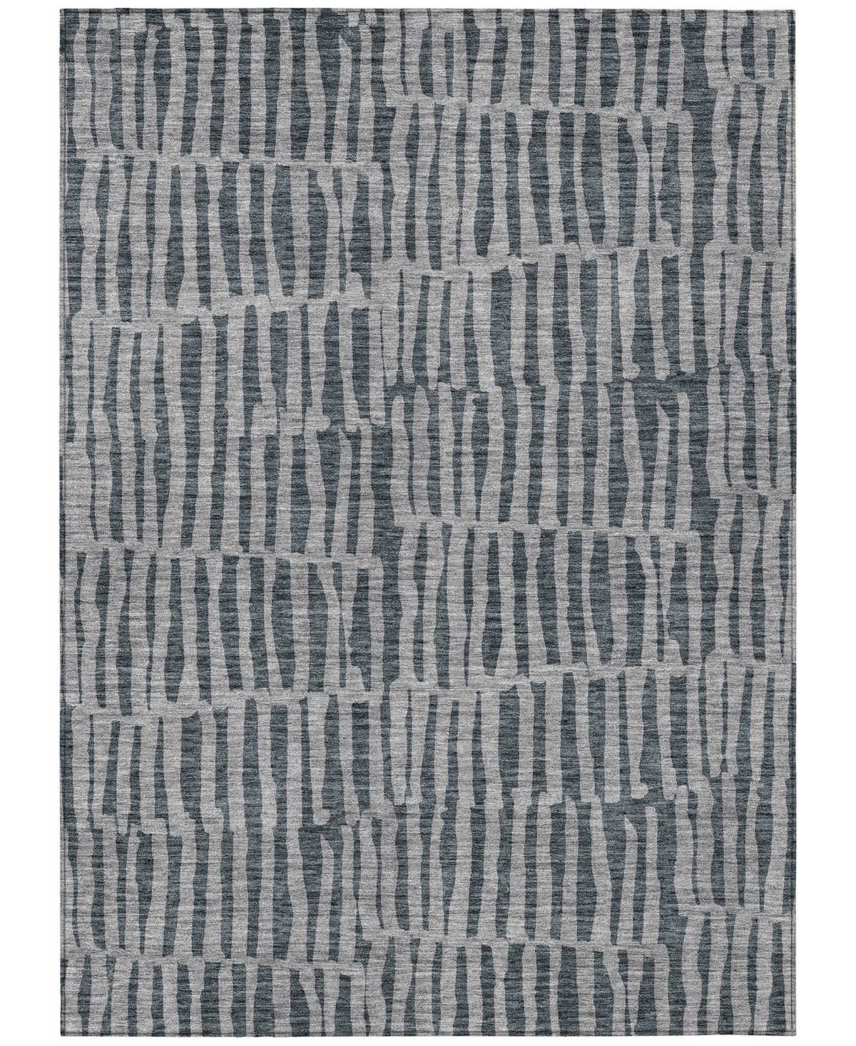 Addison Chantille Acn674 2'6"x3'10" Area Rug In Charcoal