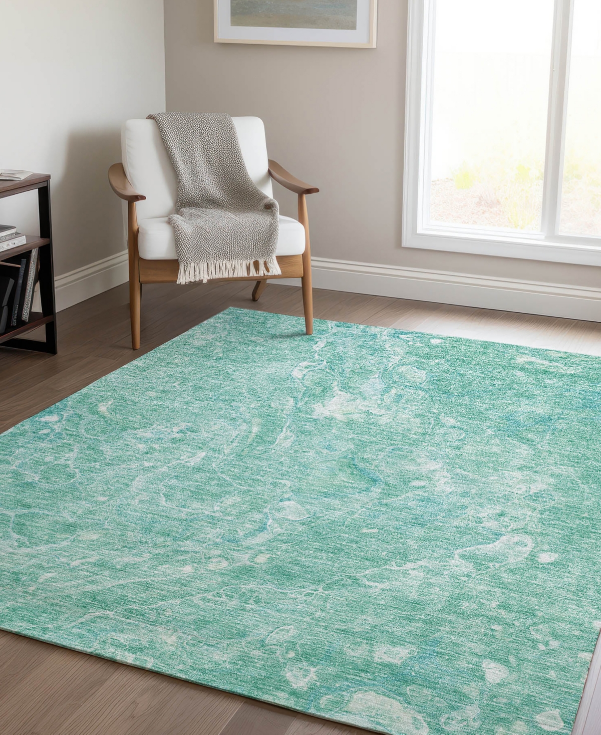 Addison Chantille Acn670 8'x10' Area Rug In Teal
