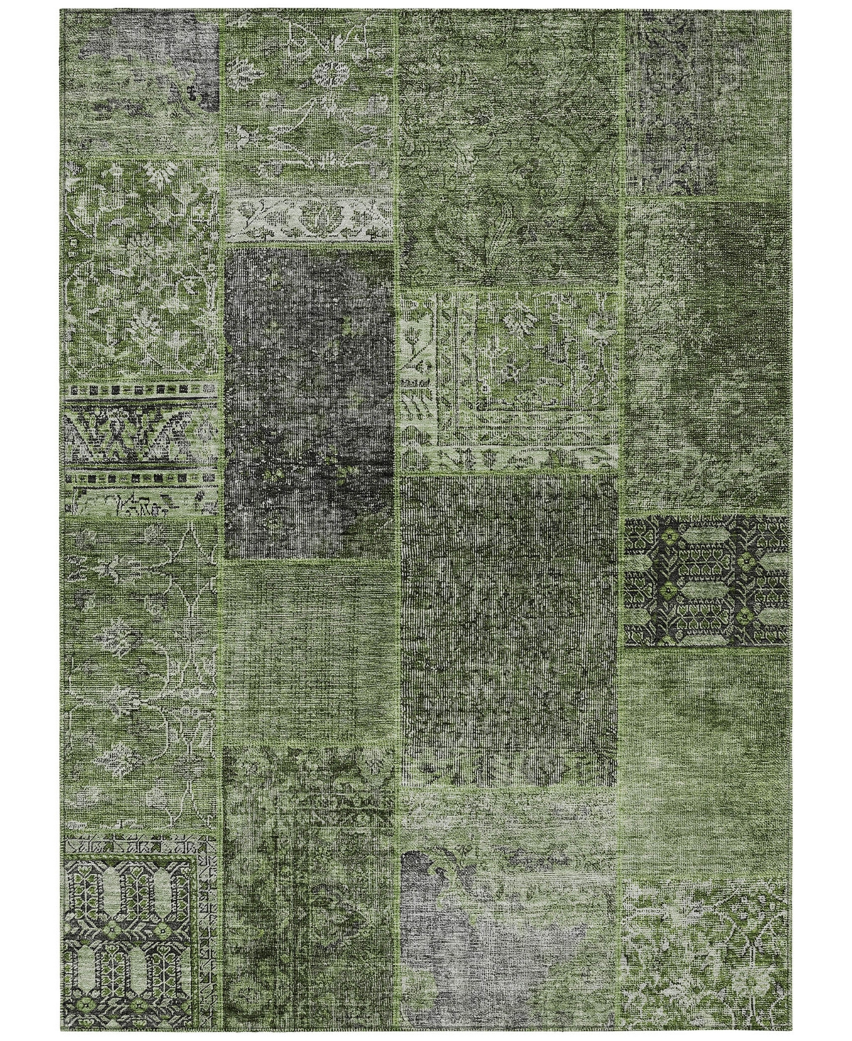 Addison Chantille Acn677 9'x12' Area Rug In Olive