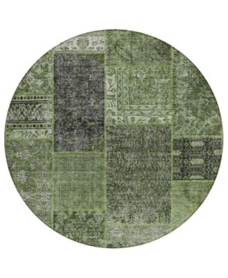Addison Chantille Machine Washable ACN669 8'x8' Round Area Rug