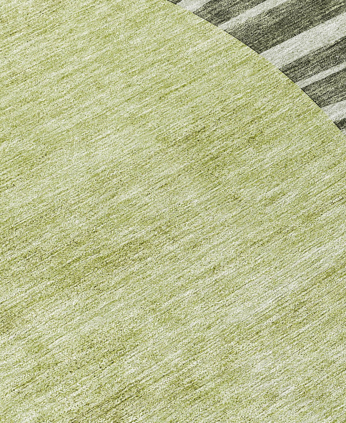 Addison Chantille Machine Washable Acn668 5'x7'6" Area Rug In Olive