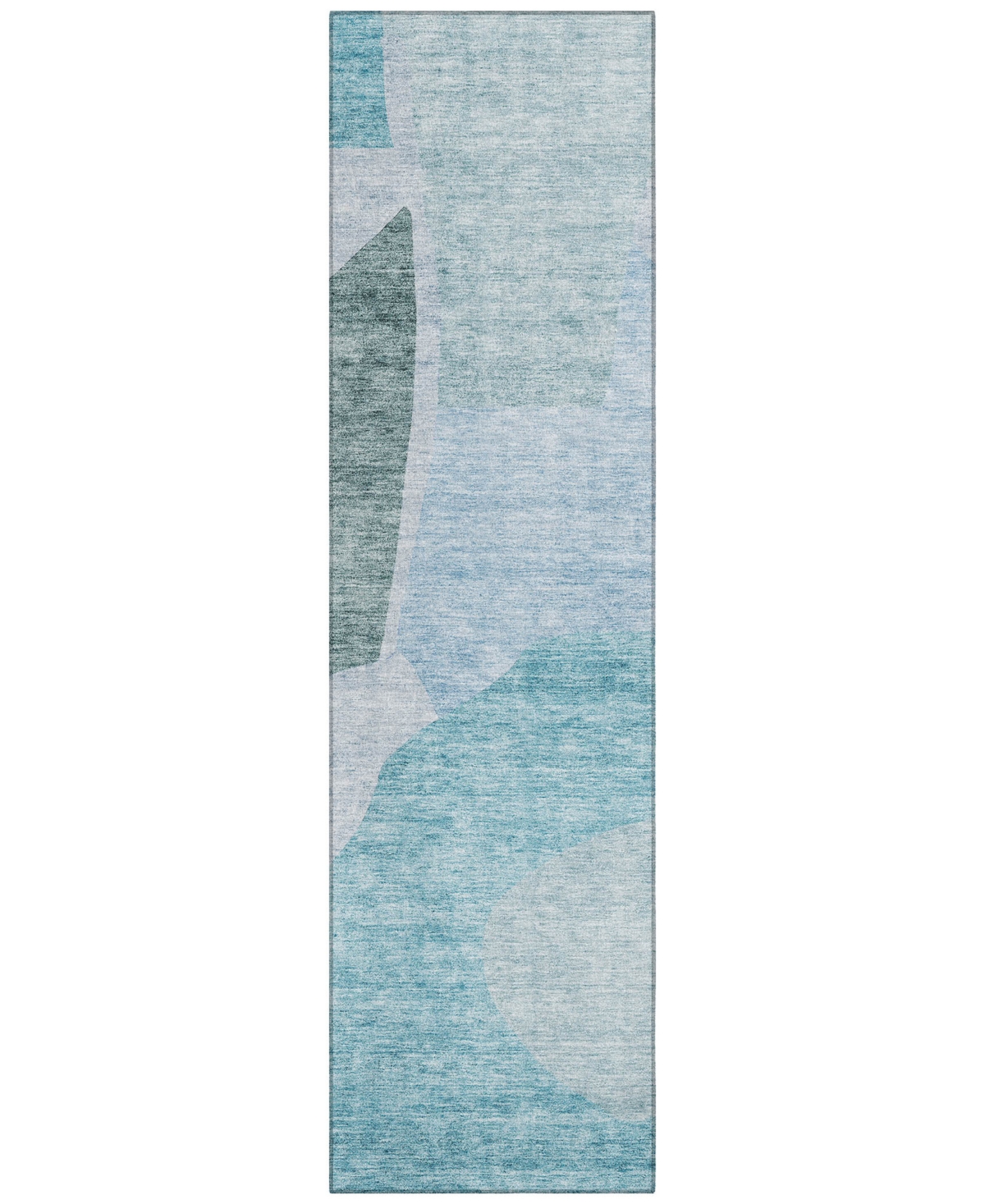 Shop Addison Chantille Machine Washable Acn665 2'3"x7'6" Runner Area Rug In Teal