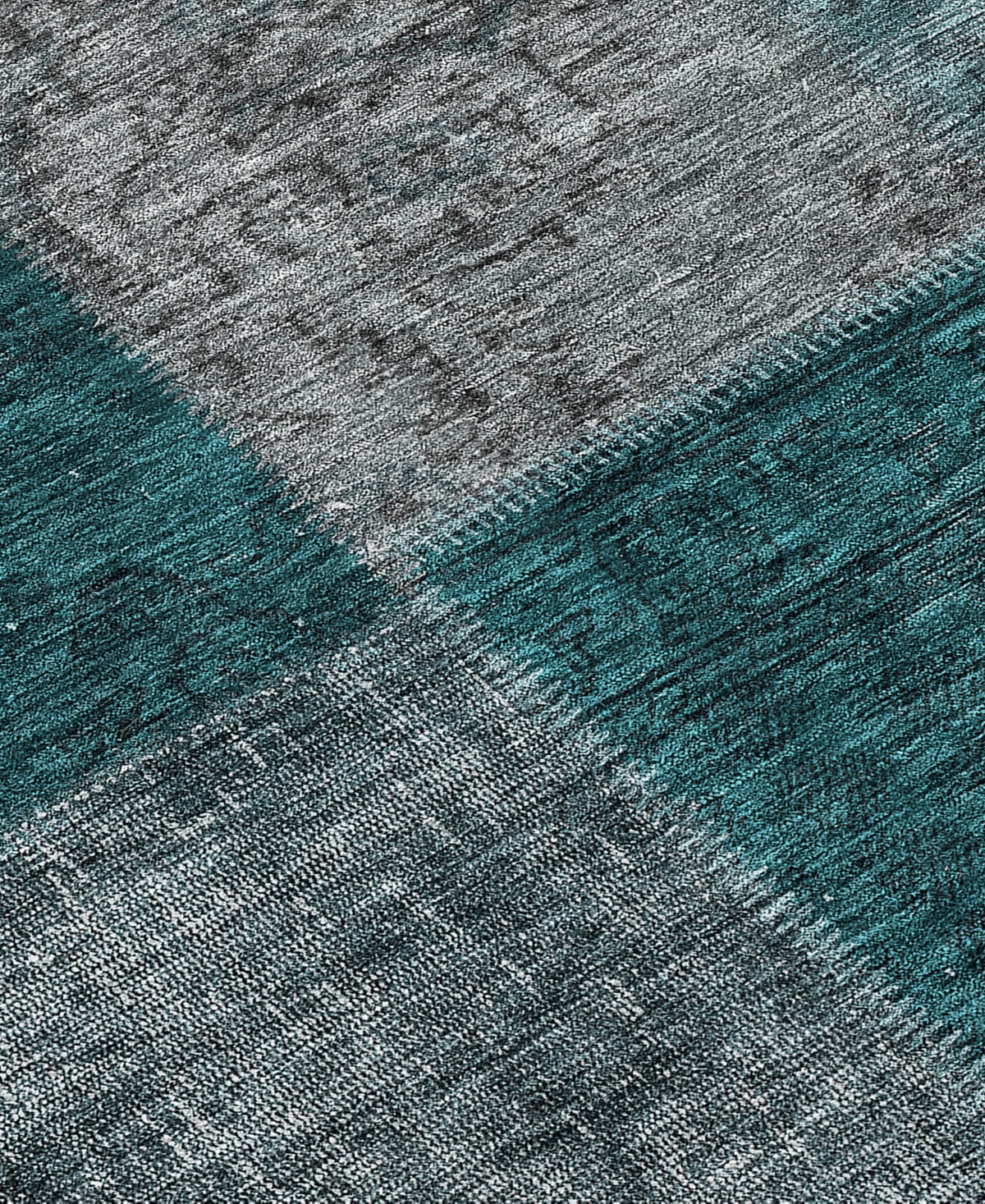 Addison Chantille Machine Washable Acn663 5'x7'6" Area Rug In Teal