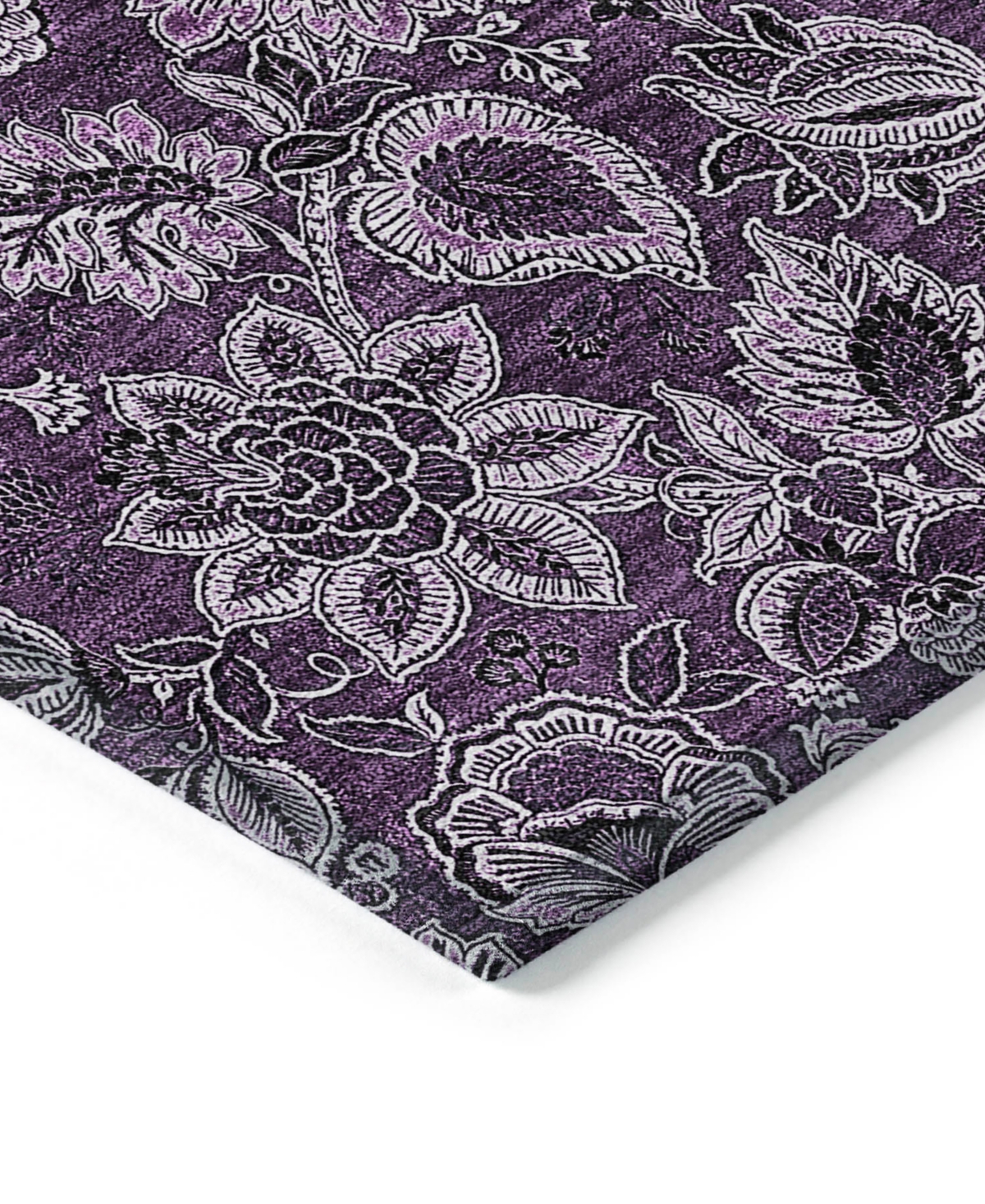 Addison Chantille Acn661 9'x12' Area Rug In Eggplant