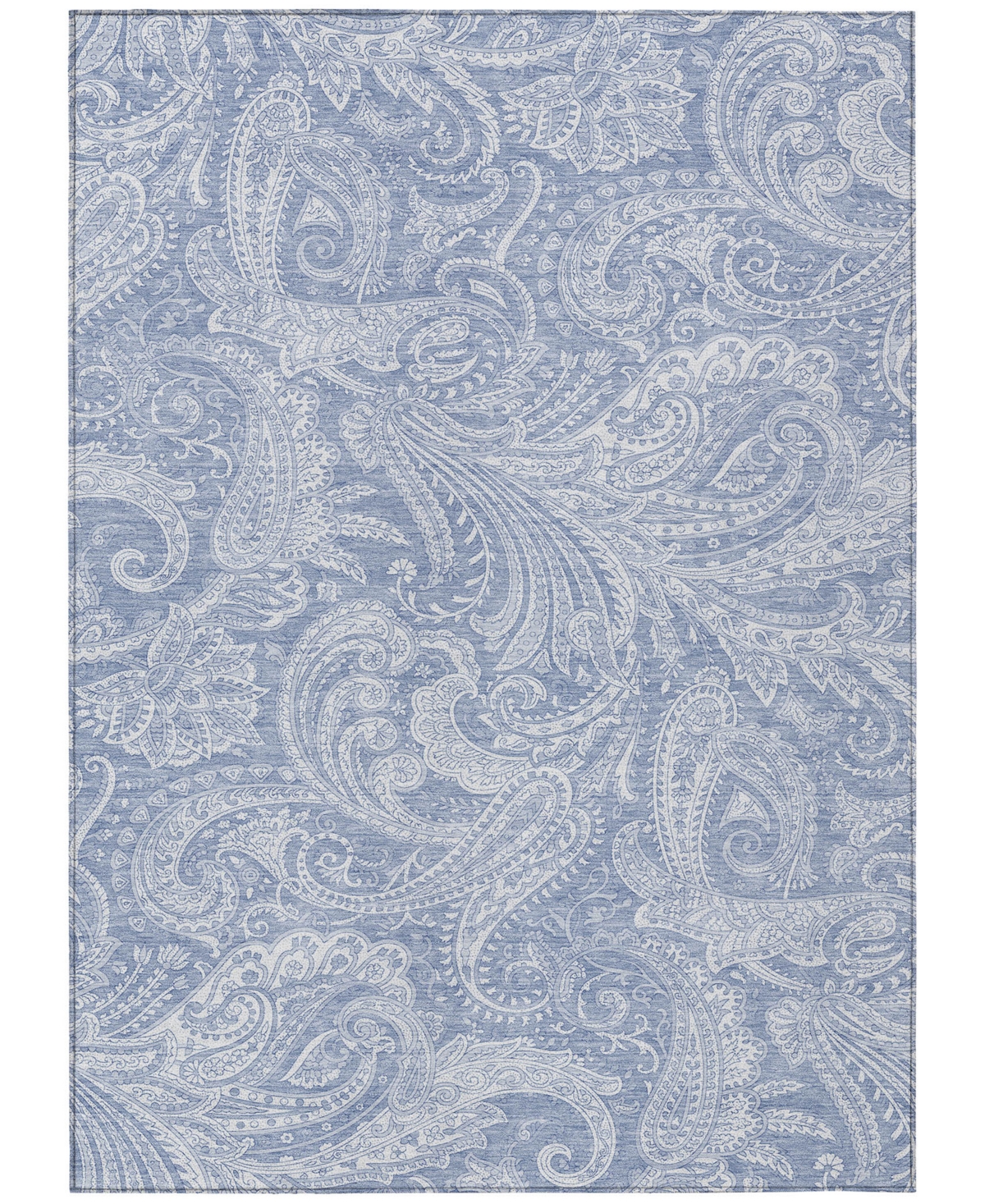 Shop Addison Chantille Machine Washable Acn654 10'x14' Area Rug In Denim