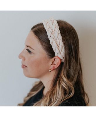 Women's Blushing Braid Headband - Pink