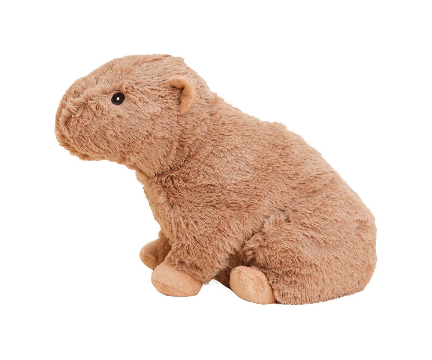 Детская мягкая игрушка Intelex 12" Warmies Microwavable Plush Capybara - French Lavender Scented, Weighted Comfort Toy for All Ages — фото 5