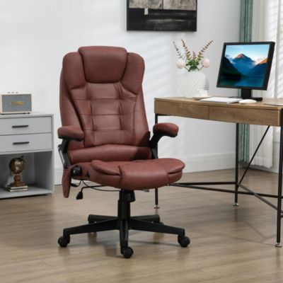 6 Point Vibrating Massage Office Chair with Lumbar Heat