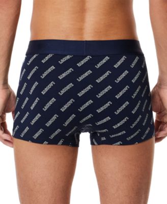 Men's 3-Pack Printed Cotton Stretch Trunks
