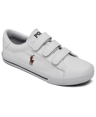 Polo Ralph Lauren Little Boys Easten II EZ Adjustable Strap Closure Casual Sneakers from Finish Line Macy s