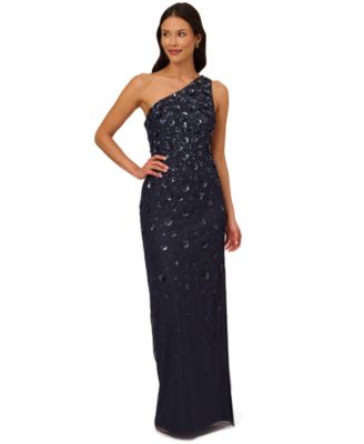 long blue formal dress Sweetheart Neck Prom with High Slit, Long Blue meta:created via Admin Portal app Black long sleeve boat Color:Sky-Blue
