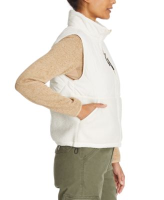 Women's Mixed-Media Zip-Front Campfire Vest