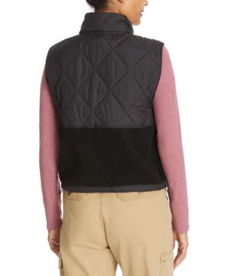 Women's Mixed-Media Zip-Front Campfire Vest