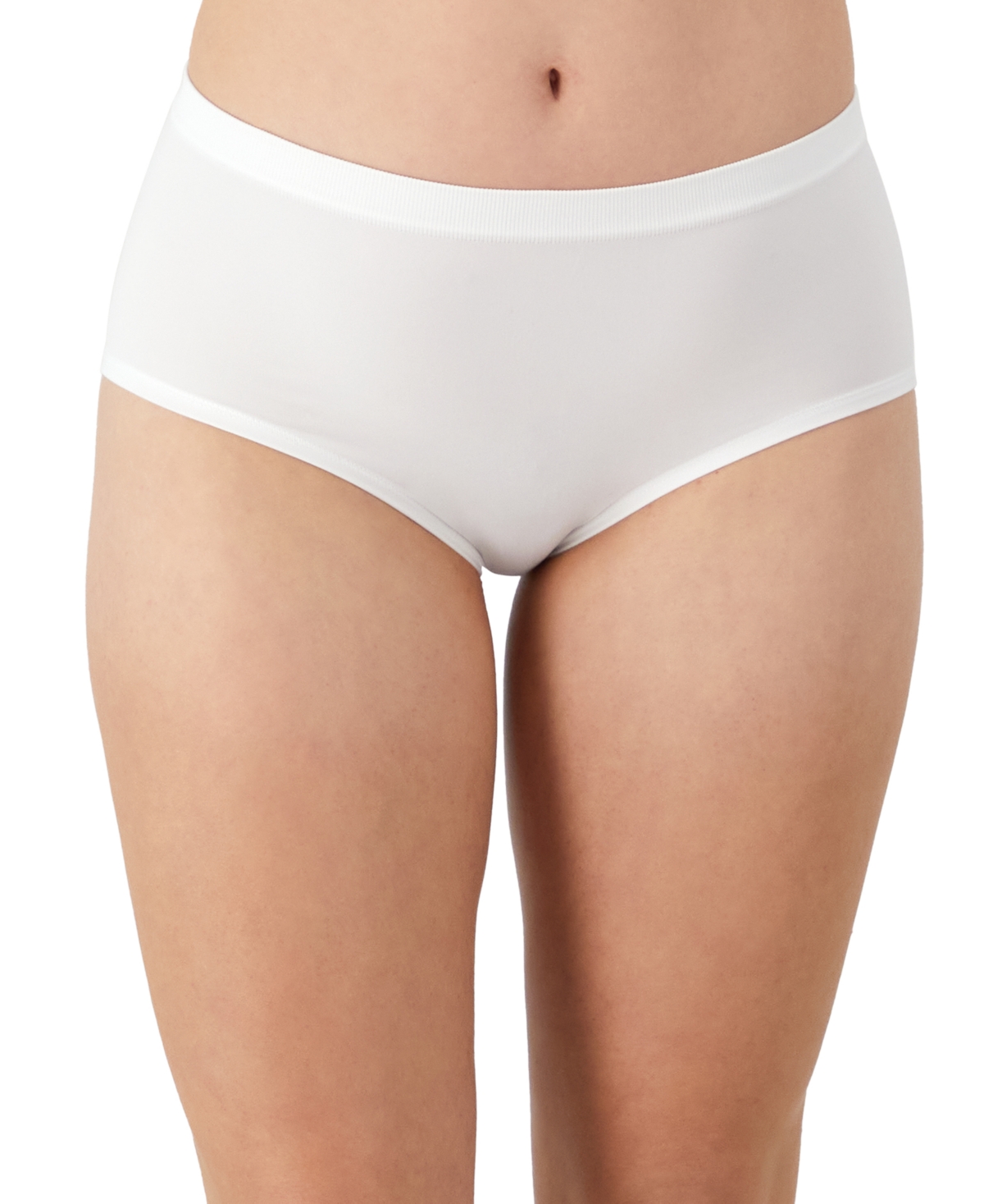 Women's Seamless Hipster Underwear DM2308 - WHITE