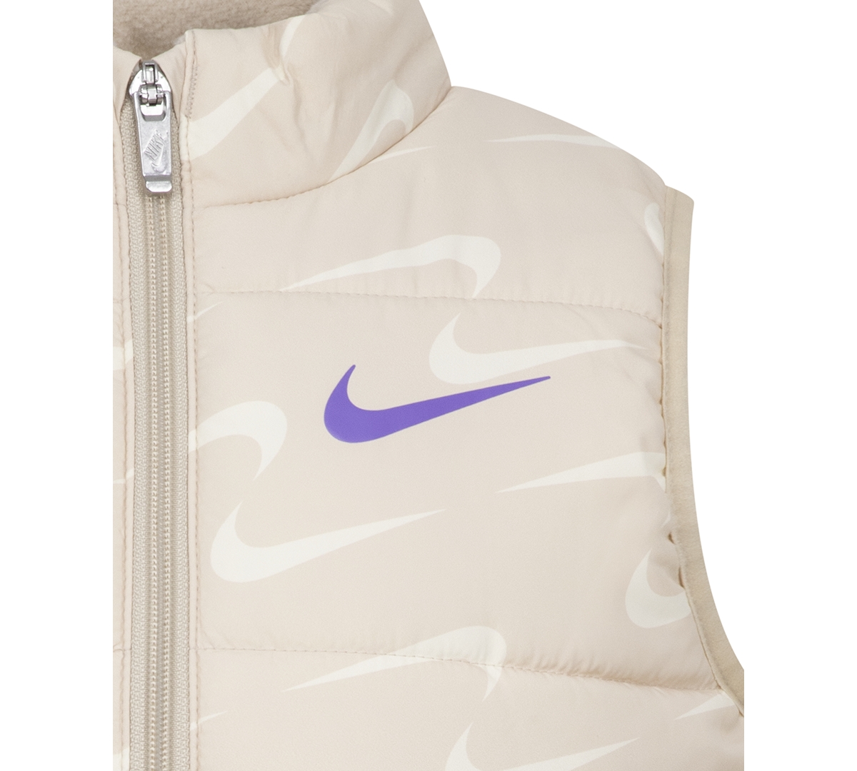 Nike Little Girls New Impressions Vest, Logo T-Shirt & Ribbed Leggings, 3 Piece Set - U90midnigh