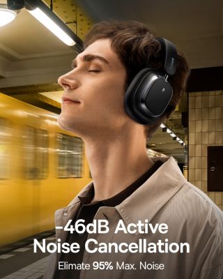 Bowie H1s Noise-Cancellation Wireless Headphones White