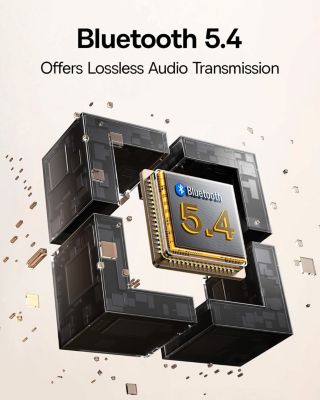 Bowie H1s Noise-Cancellation Wireless Headphones White