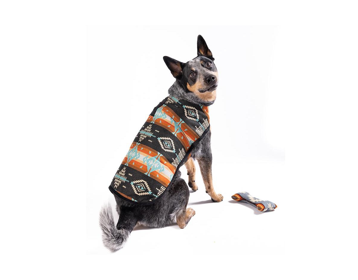 L Black Canyon Dog Blanket Coat - Black