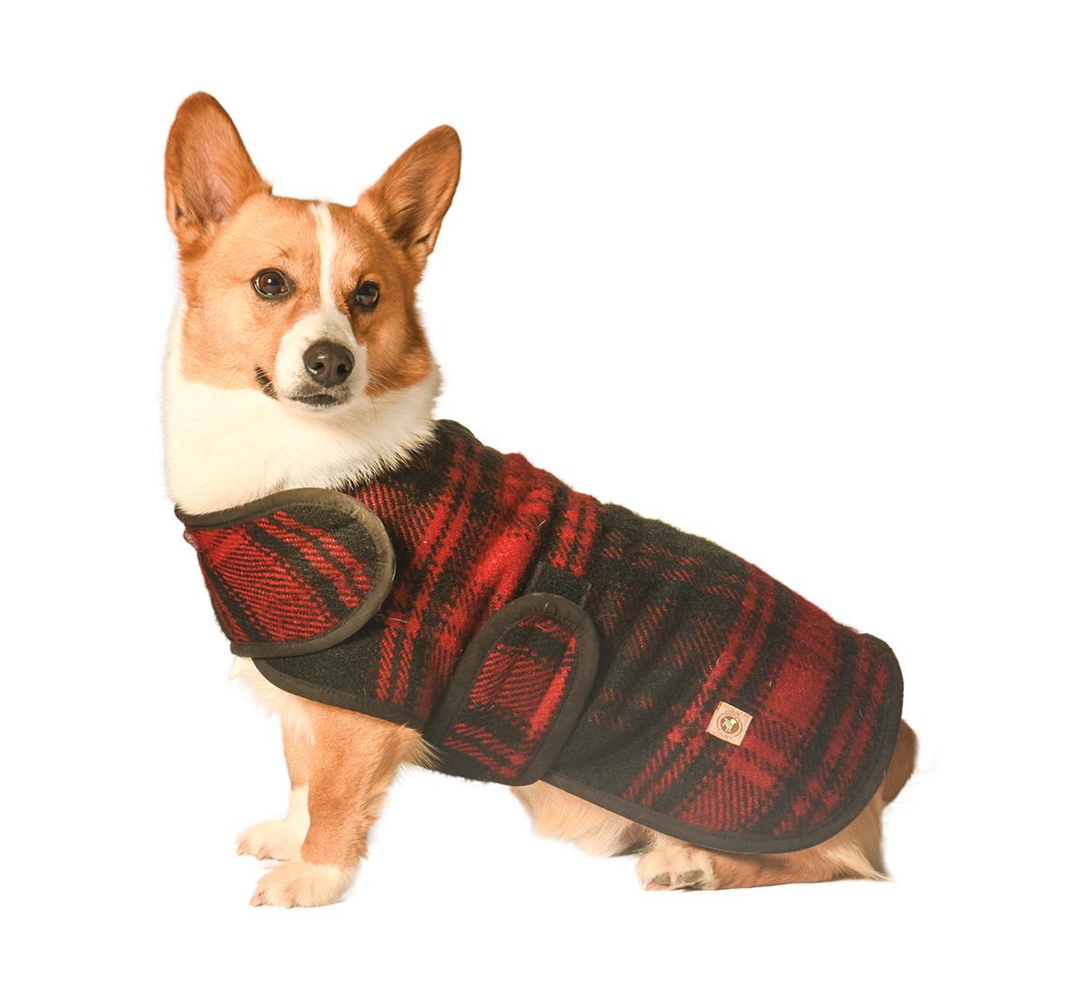 Xxl Red Plaid Blanket Coat - Bright Red