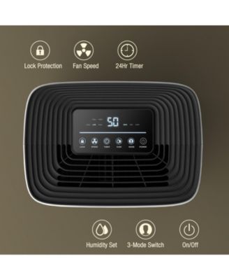 4,500 Sq. Ft 50 Pint Dehumidifier with Drain Hose For Home Basements