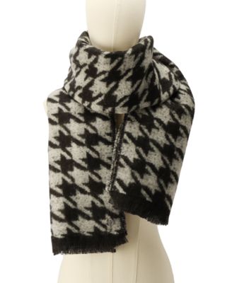 MICHAEL Women's Houndstooth Wrap Scarf