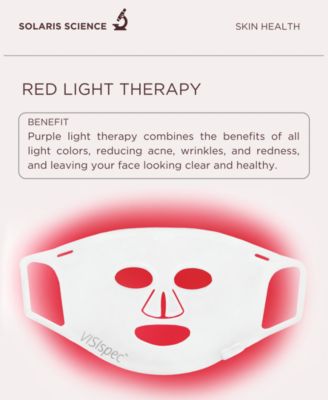 LED Light Therapy Silicone Face and Neck Mask Set