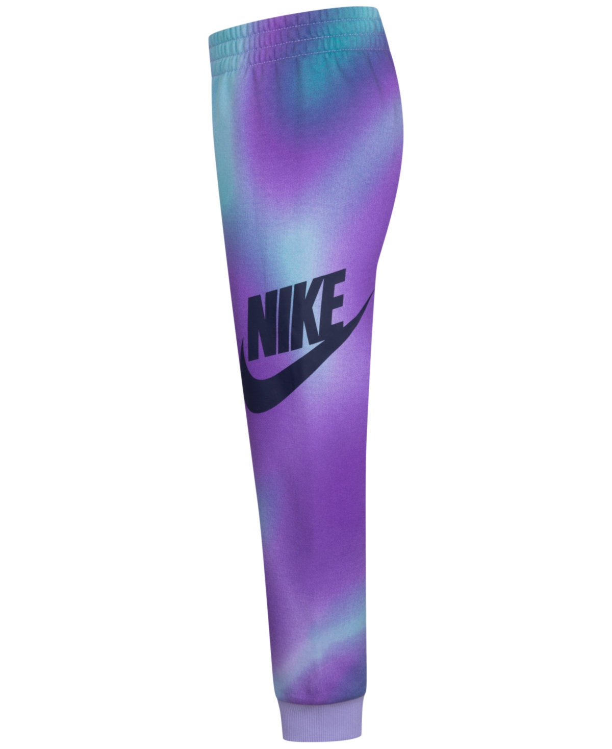 Nike Little Girls Solarized Fleece Logo Pants - Pb7black R