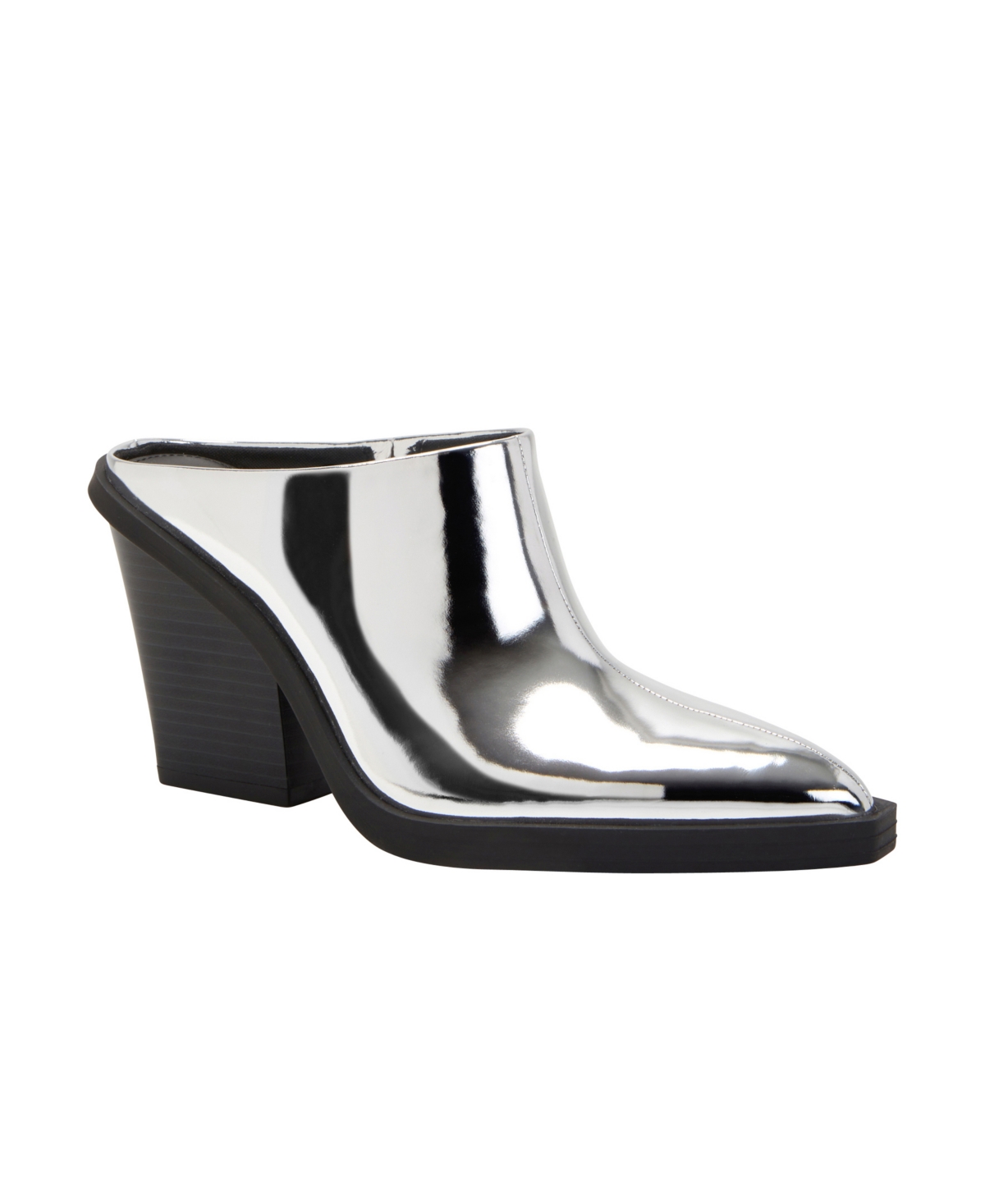 Shop Katy Perry Women's Citygurl Mules Shoe In Silver