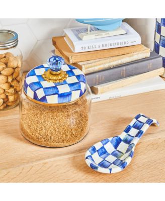 Royal Check Spoon Rest