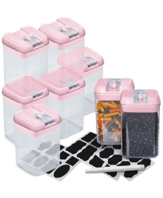 8 Piece Food Storage Containers, 0.8 Liter