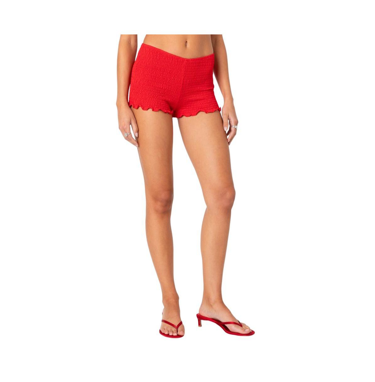 Edikted Women's Valentina Scrunch Shorts