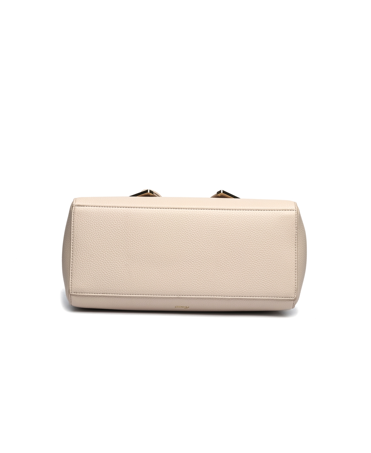 Like Dreams Poppy Bowtie Top Handle Satchel Bag In Black