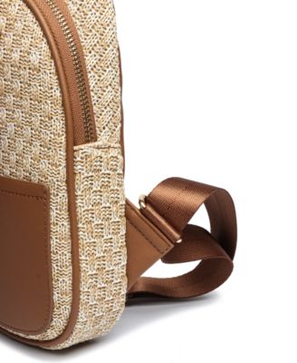 LIKE DREAMS Lily Straw Small Crossbody Sling Bag