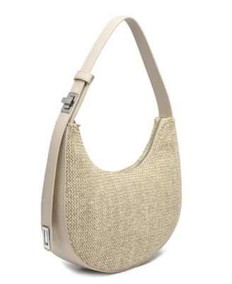 Luna Spring Straw Shoulder Bag