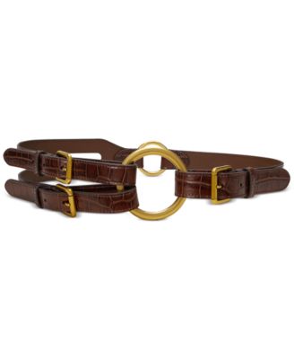 Lauren Ralph Lauren - Women's Tri-Strap O-Ring Belt
